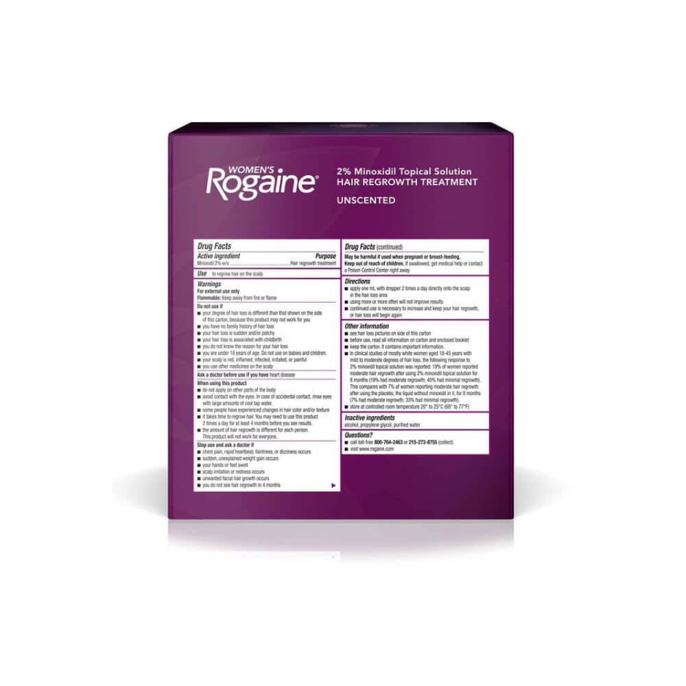 Rogaine 落健生髮液 2% Minoxidil (女用)