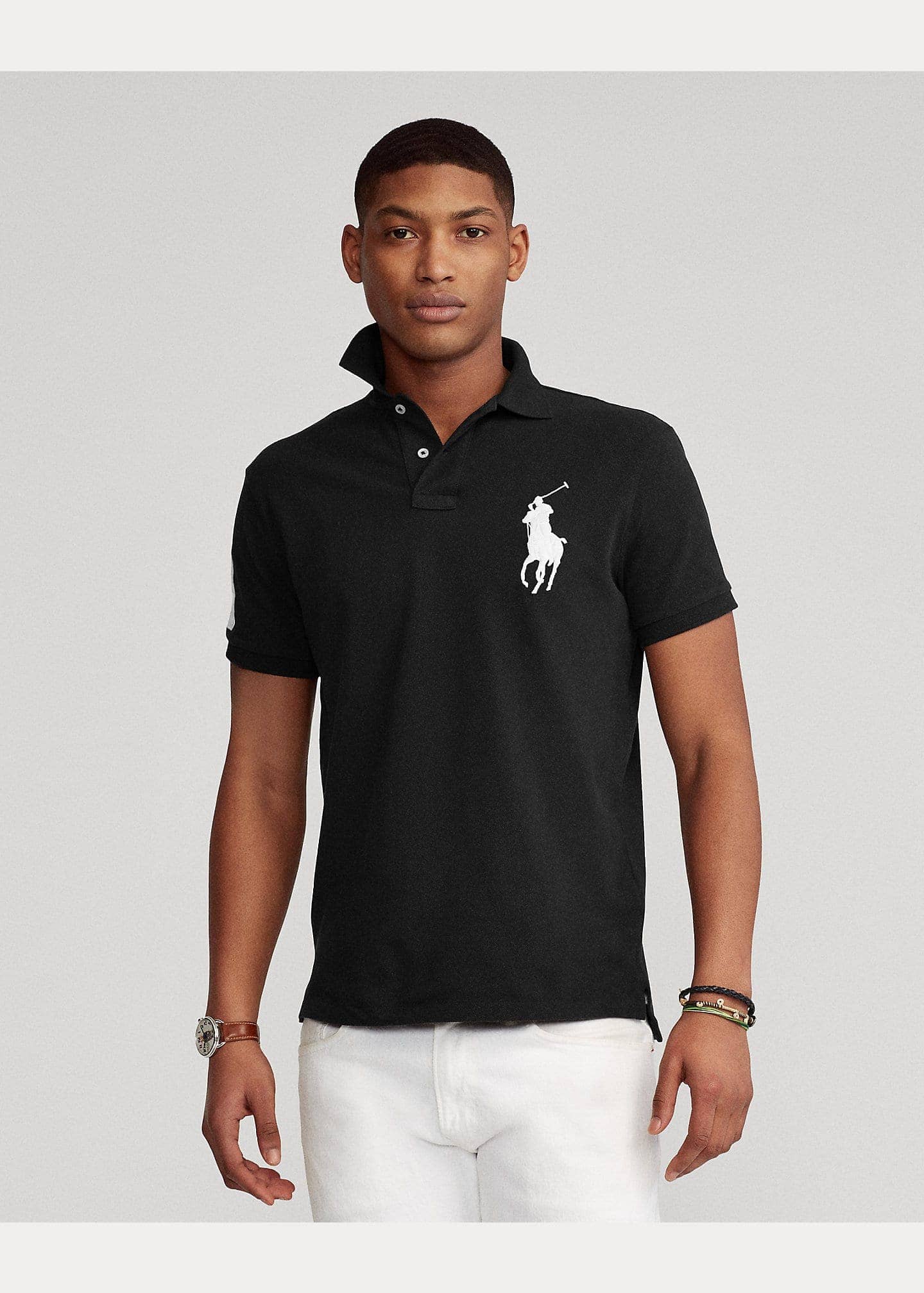 Ralph Lauren Big Pony Mesh Polo Shirt rl短袖上衣