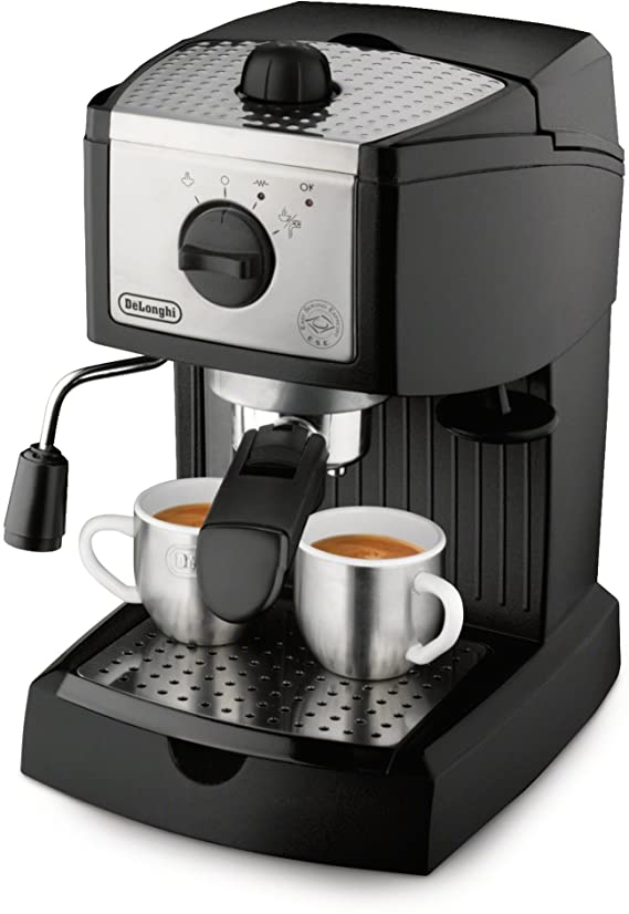 DeLonghi EC155 15 Bar Espresso and Cappuccino Machine, Black 迪朗奇 濃縮咖啡機
