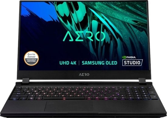 GIGABYTE – 15.6″ 4K OLED Creator Laptop