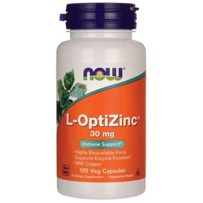 L-Optizinc® – 30 mg – 100 Veg Capsules 健而婷 螯合鋅植物膠囊
