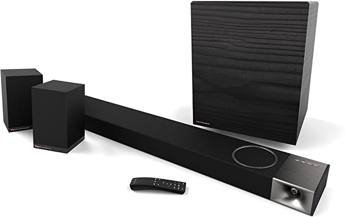 Klipsch Cinema 1200 5.1.4 Dolby Atmos Sound Bar and Surround Sound System