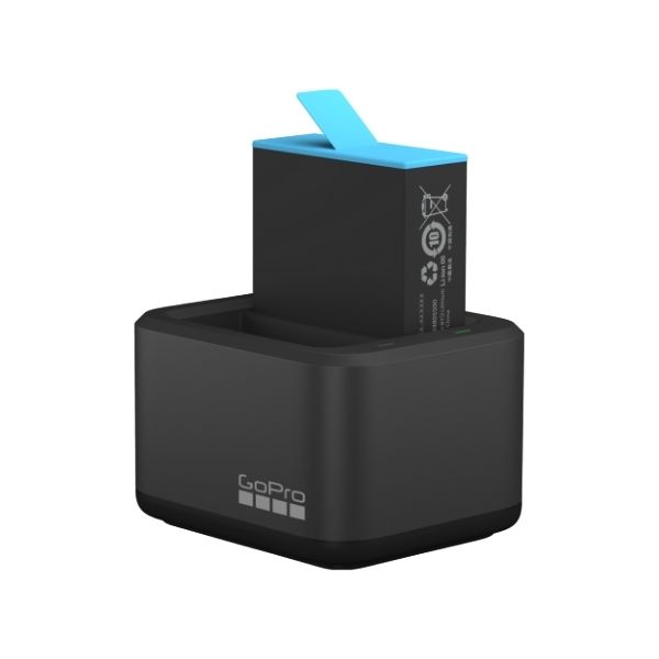 GoPro HERO10 & HERO9 Dual Battery Charger + Spare Battery