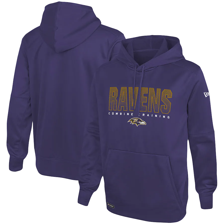 Fanatics Baltimore Ravens New Era Combine Authentic Team Pride Pullover Hoodie