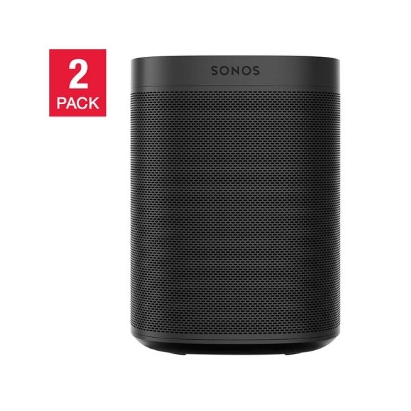 Sonos One SL Wi-Fi Speaker, Shadow Edition