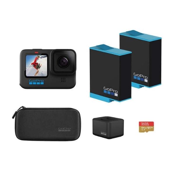 GoPro HERO10 Black Action Camera Bundle