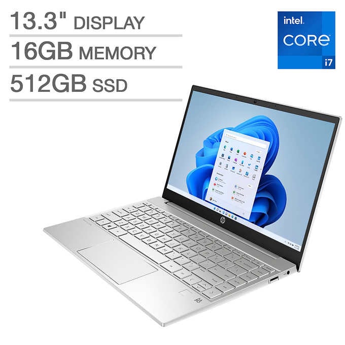 HP Pavilion 13.3″ Laptop – Intel Core i7-1195G7 – 4K UHD (3840 x 2160) – Windows 11 惠普 13吋筆記型電腦