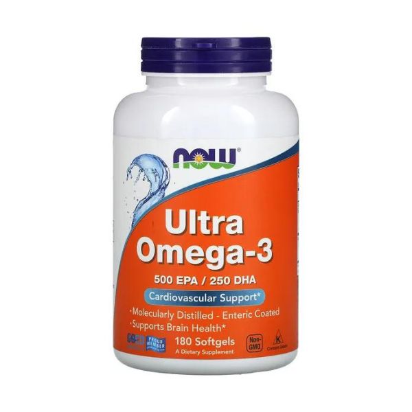 iHerb NOW Foods Ultra Omega-3 魚油軟膠囊