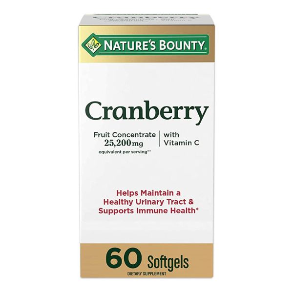 Nature’s Bounty Cranberry 自然之寶 高濃縮蔓越莓加維他命C