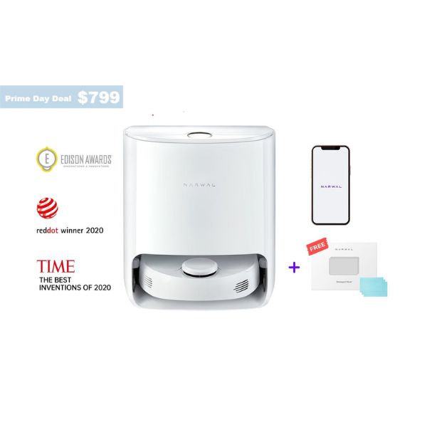 Narwal T10, 4-in-1 Robot Mop & Vacuum With Automatic Mop Cleaning Station 雲鯨 掃拖四合一機器人