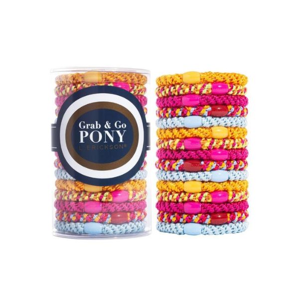 L. ERICKSON Grab & Go Pony Tube 彈力髮圈 – 3 商品組合