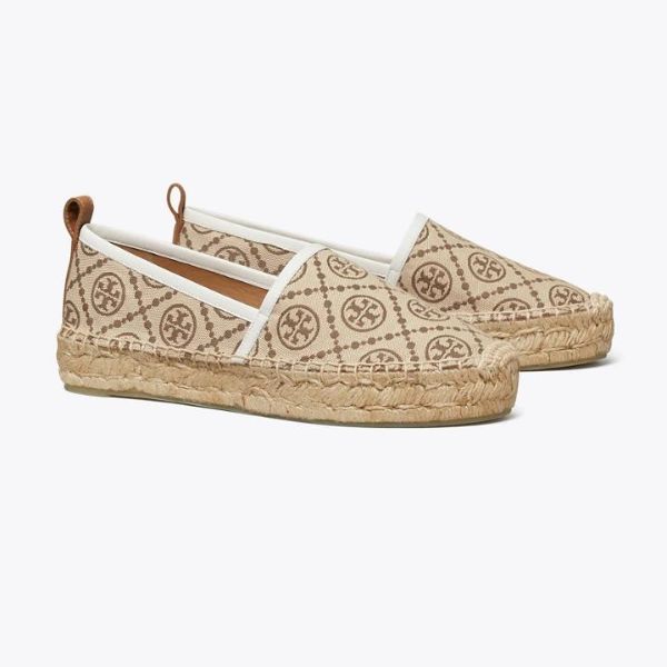 Tory Burch T MONOGRAM PLATFORM ESPADRILLE