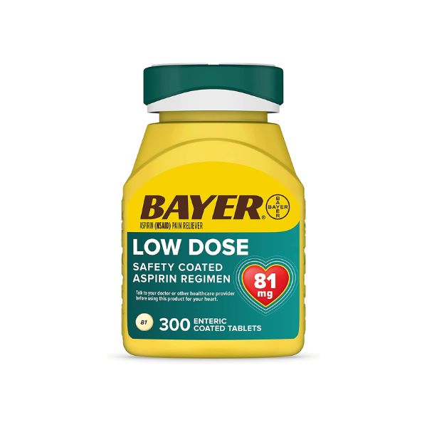 Aspirin Regimen Bayer Low Dose