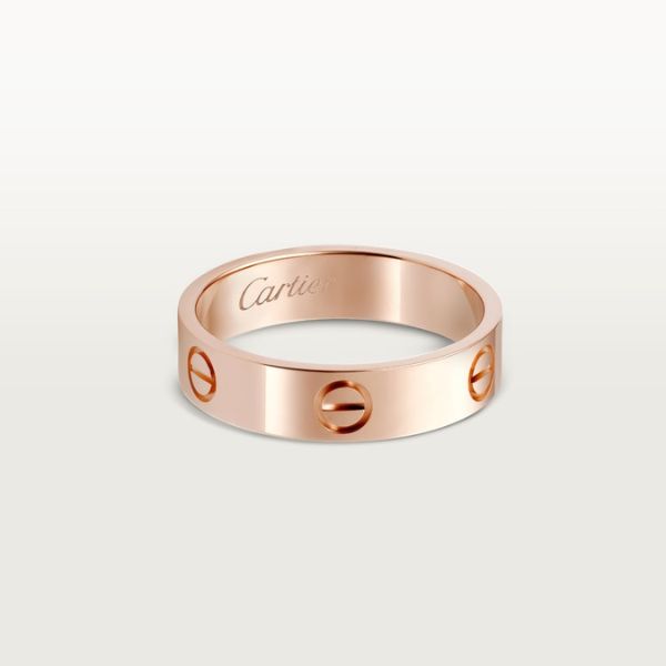 Cartier LOVE RING 卡地亞 玫瑰金戒指
