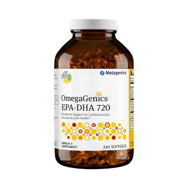 Metagenics OmegaGenics EPA-DHA 720mg – Daily Omega 3 Fish Oil Supplement