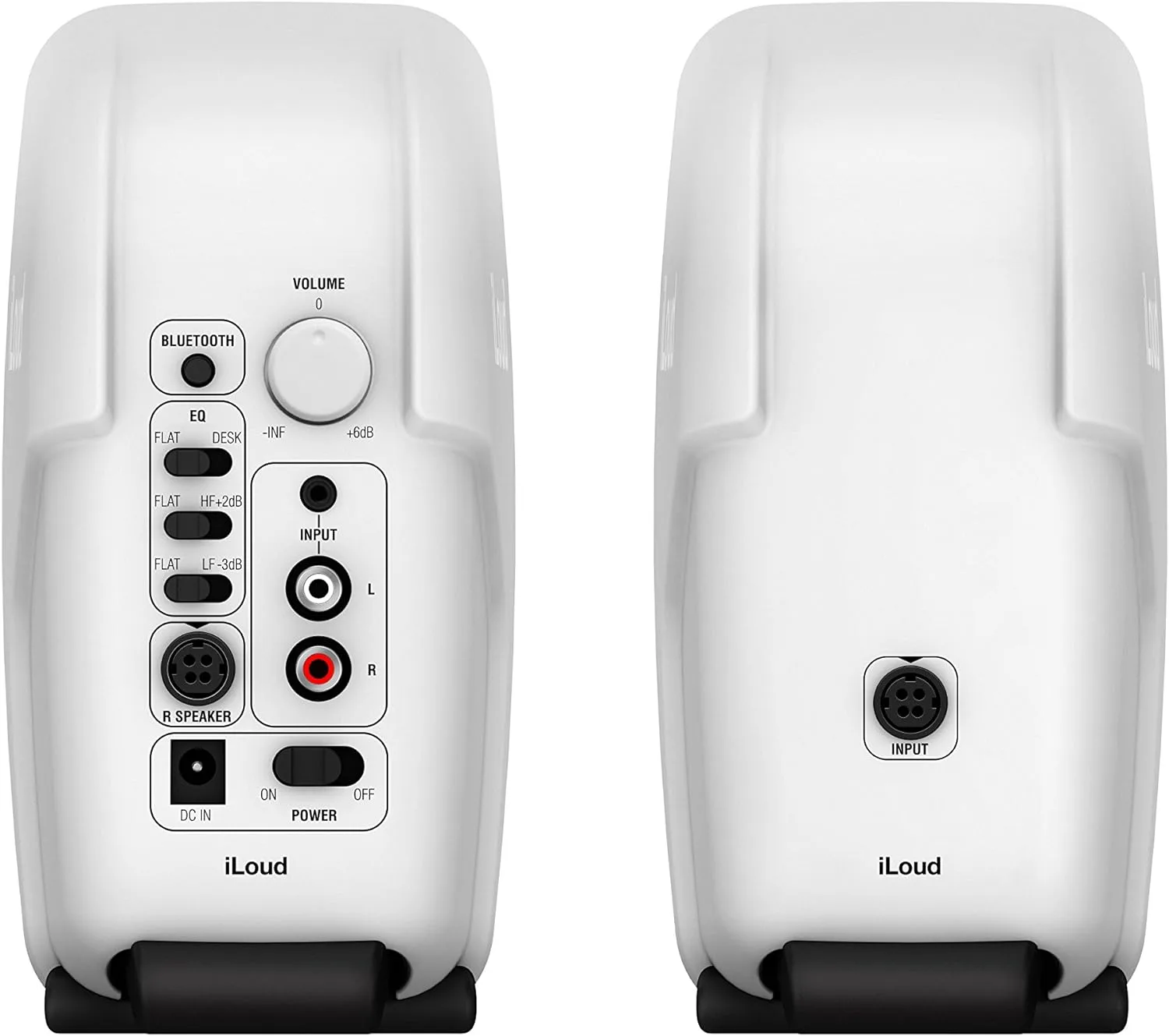 IK Multimedia iLoud Micro Monitor White 50 watt portable wireless bluetooth studio reference monitors imm喇叭