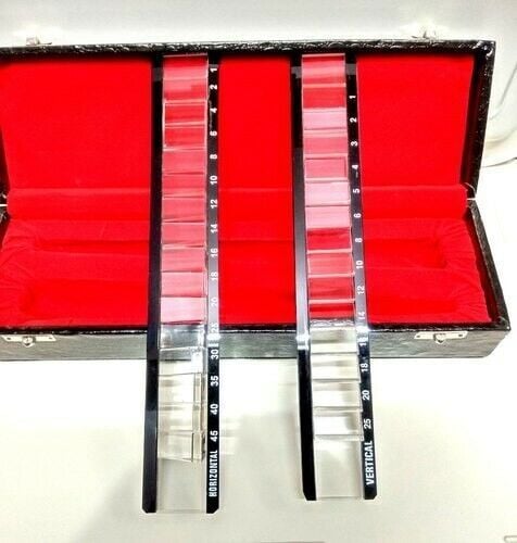Prism Bar Set Vertical & Horizontal For Ophthalmology & Optometry Equipment