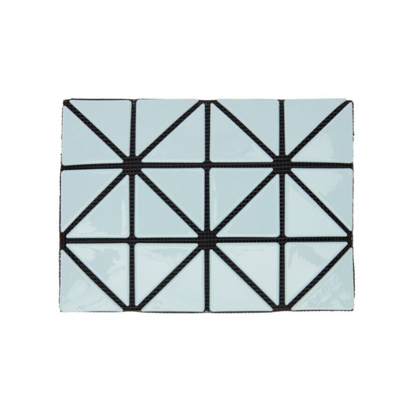 SSENSE BAO BAO ISSEY MIYAKE Blue & Khaki Bifold Card Holder