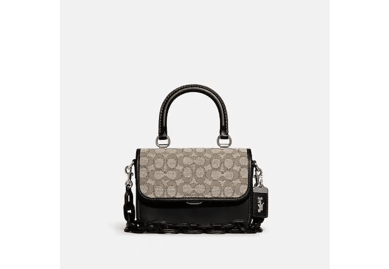 Coach Rogue Top Handle In Signature Jacquard