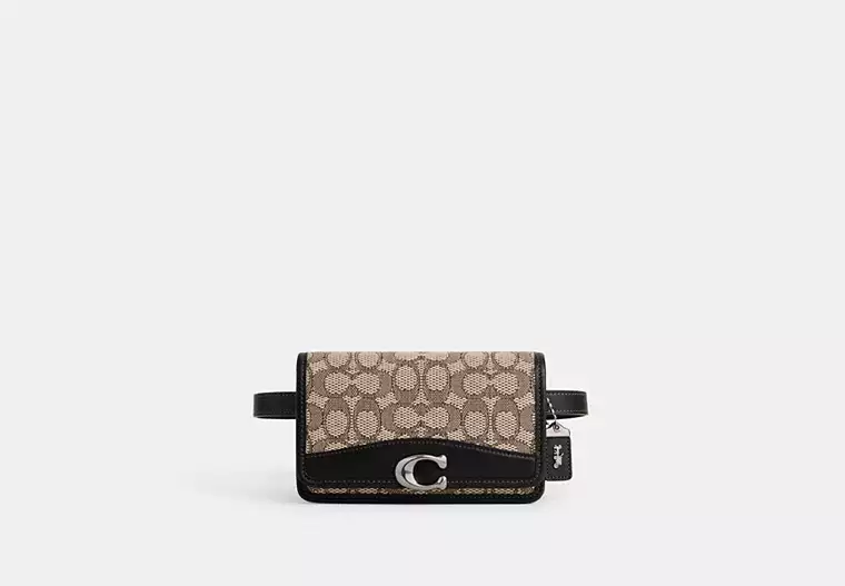 Coach Bandit Belt Bag In Signature Jacquard 腰包