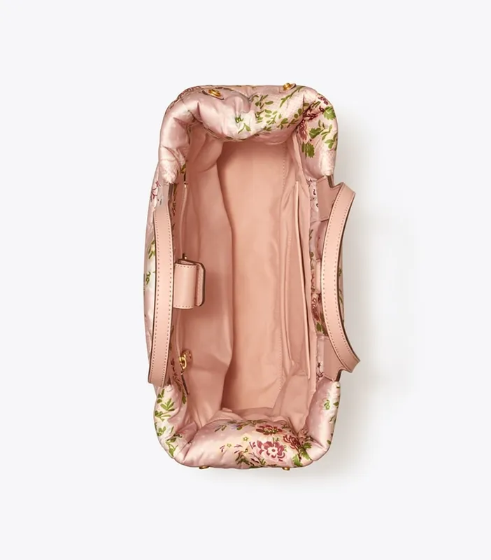 Tory Burch ELLA BROCADE MINI PUFFER TOTE tb托特包