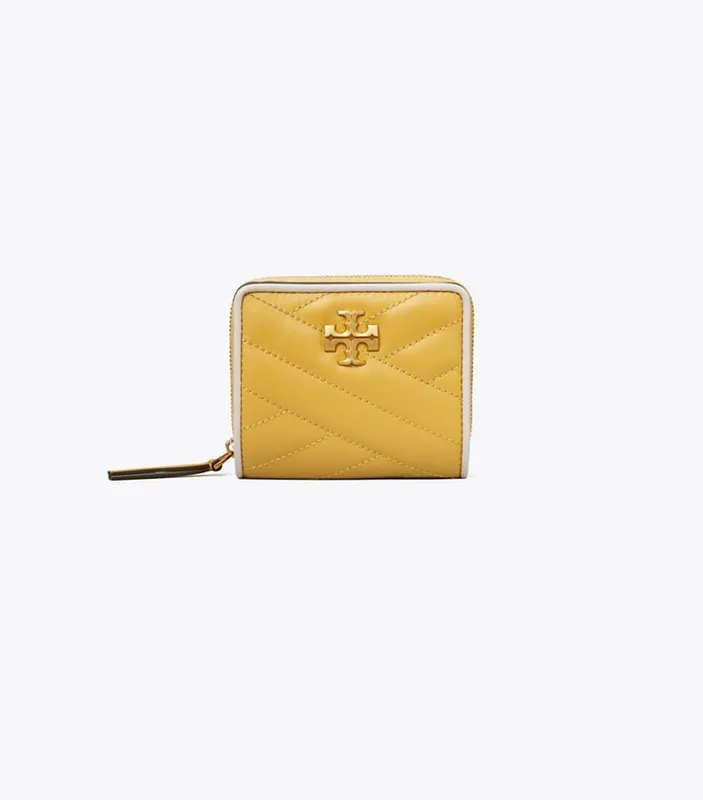 Tory Burch KIRA CHEVRON BI-FOLD WALLET tb短夾