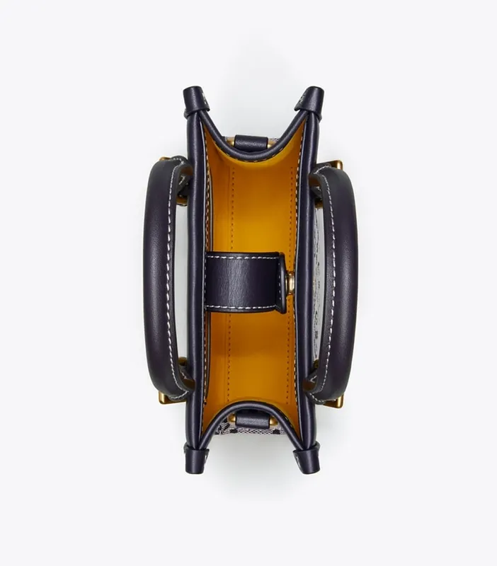 Tory Burch T MONOGRAM JACQUARD MINI BUCKET BAG tb水桶包