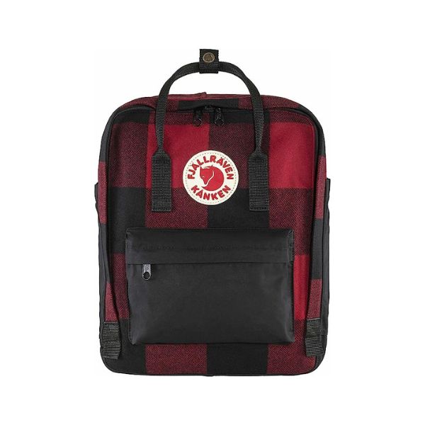 Fjallraven Kånken Re-Wool Red/Black