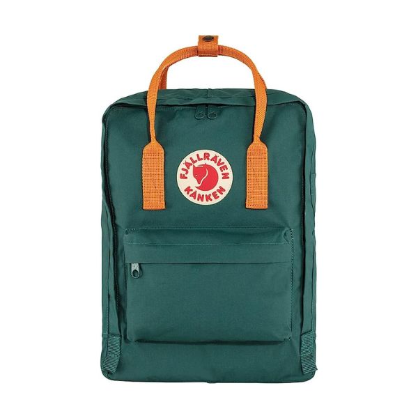Fjallraven Women’s Kanken Backpack, Arctic Green/Spicy Orange