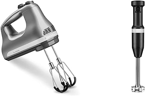 KitchenAid 6 Speed Hand Mixer with Flex Edge Beaters