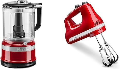 KitchenAid 5 Cup Food Chopper & 6 Speed Hand Mixer