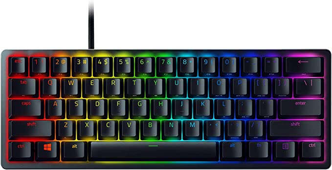Razer Huntsman Mini 60% Gaming Keyboard 獵魂光蛛 60鍵盤