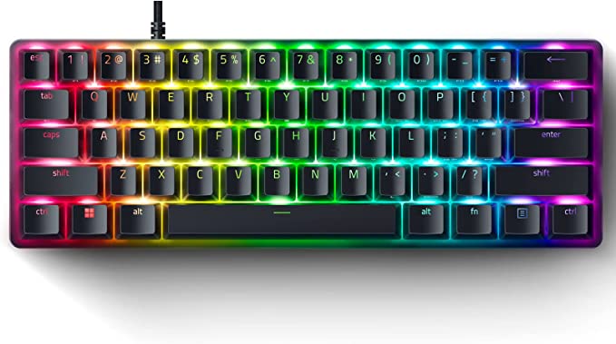 Razer Huntsman Mini 60% Gaming Keyboard 獵魂光蛛 60鍵盤