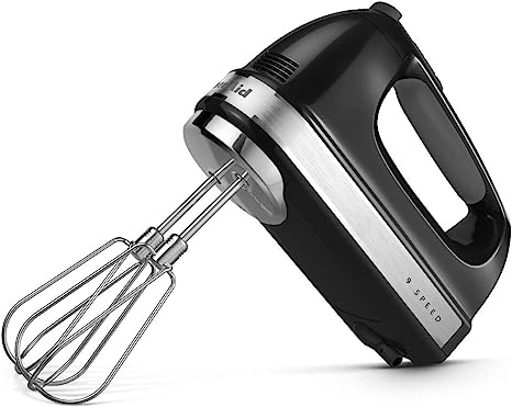 KitchenAid 9-Speed Digital Hand Mixer with Turbo Beater II Accessories and Pro Whisk