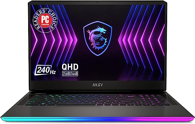 MSI Raider GE77Hx 17.3″ QHD 240Hz Gaming Laptop 微星 17吋電競筆電