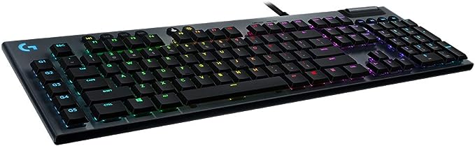Logitech G815 LIGHTSYNC RGB Mechanical Gaming Keyboard with Low Profile GL Linear key switch 機械式電競鍵盤