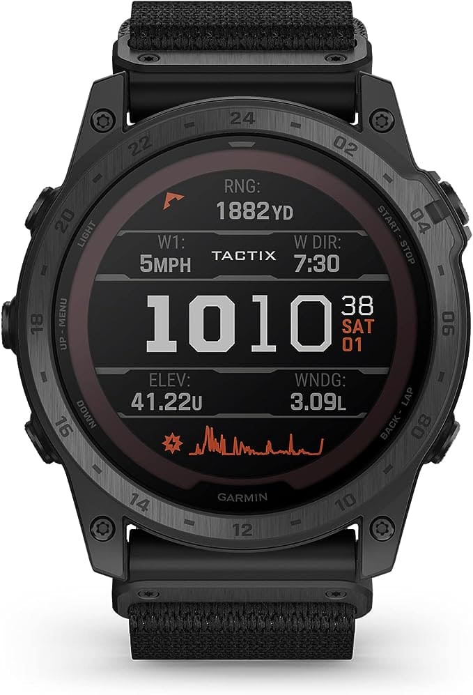 Garmin tactix 7 Pro Ballistics Edition 太陽能軍用戰術錶