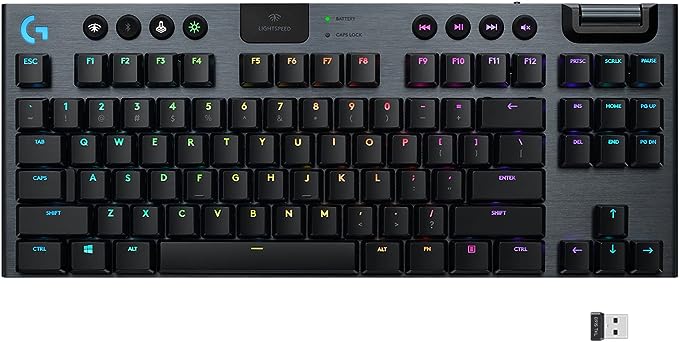 Logitech G715 Wireless Mechanical Gaming Keyboard with LIGHTSYNC RGB 機械式電競鍵盤