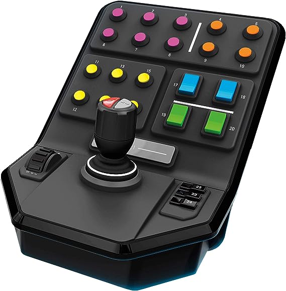 Logitech G Farm Sim Vehicle Side Panel,Black/Multicolor 模擬賽車車輛側板