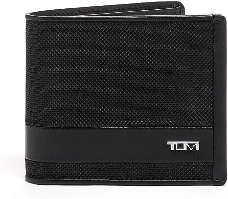 TUMI Alpha Global Center Flip Passcase Wallet for Men 男用皮夾