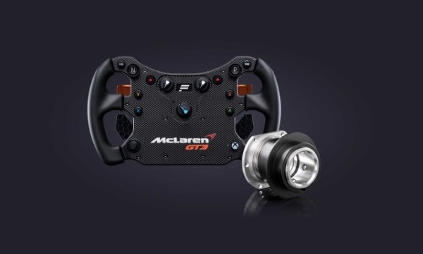 Fanatec CSL ELITE STEERING WHEEL MCLAREN GT3 V2 PRO BUNDLE