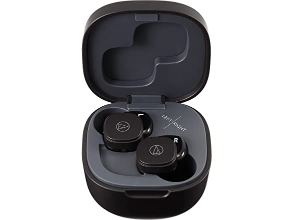 Audio-Technica Wireless Earbuds (ATH-SQ1TWBK)