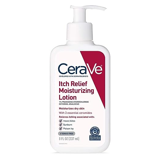 CeraVe Anti Itch Moisturizing Lotion with Pramoxine Hydrochloride