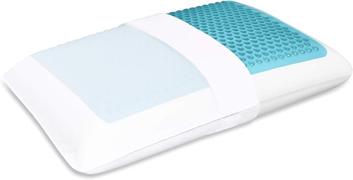 Sealy Comfort Revolution Blue Bubble Gel + Memory Foam Pillow