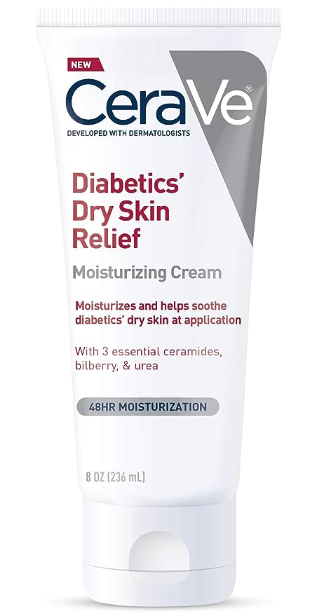 CeraVe Moisturizing Cream for Diabetics’ Dry Skin