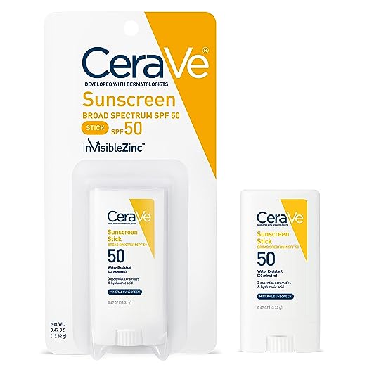 CeraVe Mineral Sunscreen Stick for Kids & Adults