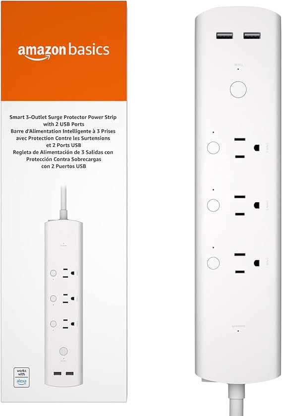 Amazon Basics Smart Plug Power Strip