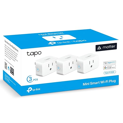 TP-Link Tapo Matter Supported Smart Plug Mini 智慧插座