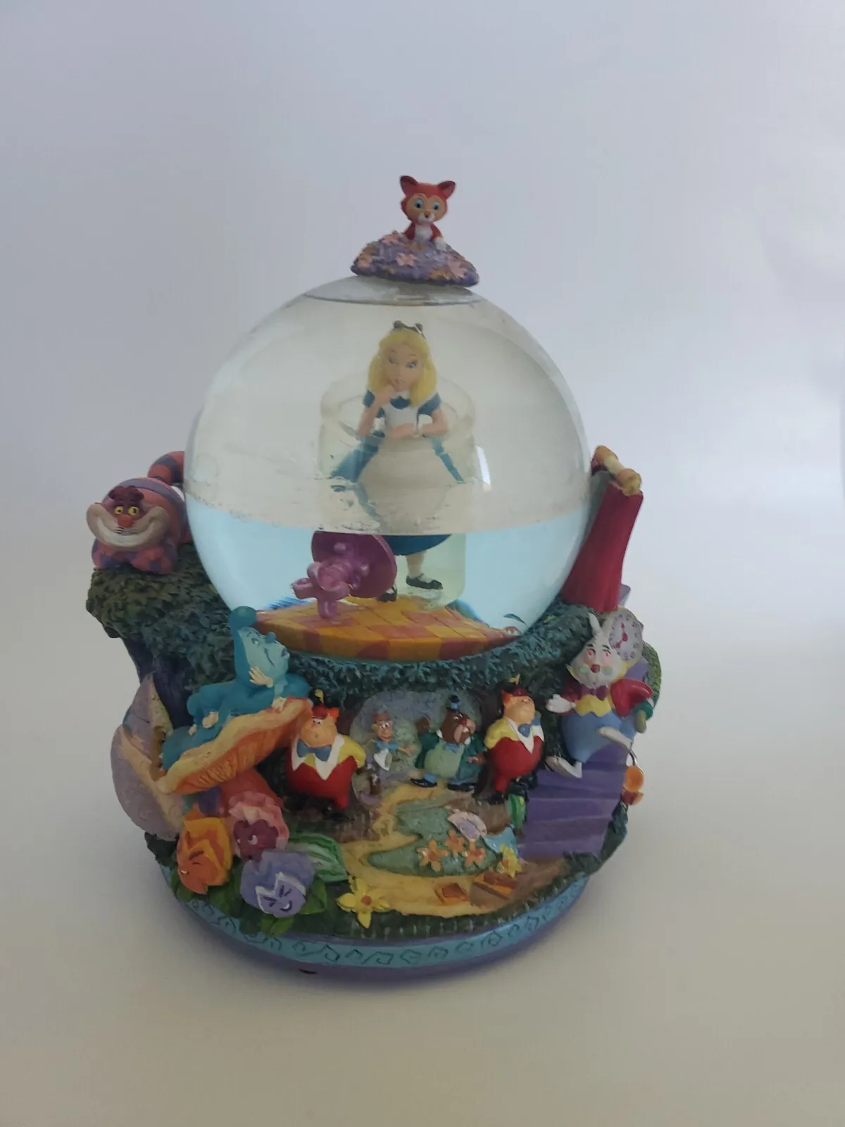 Alice in Wonderland “All in the Golden Afternoon” Snow Globe In Box Drink Me 5商品