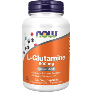 NOW Supplements L-Glutamine 500 mg